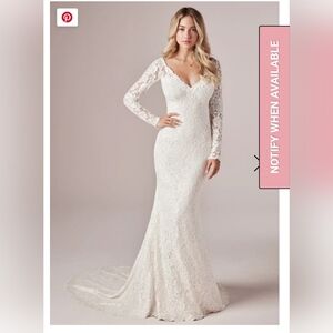 Maggie Sottero.. Lace Long Sleeve Wedding Dress